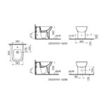 Vitra S20 Bidet White 1 Taphole