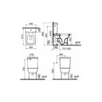 Vitra S20 Close Coupled Toilet Pack with Standard Seat
