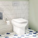Vitra S20 Back To Wall Toilet with Standard Seat