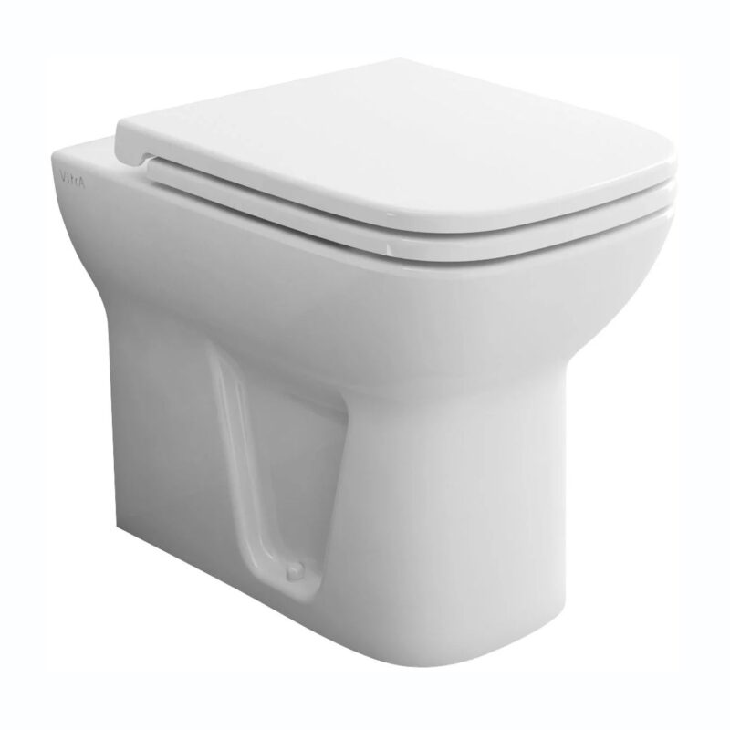 Vitra S20 Back To Wall Toilet with Soft Close Seat