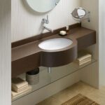 Vitra S20 Compact Under-Counter Basin 42cm Oval No Taphole