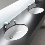 Vitra S20 Compact Under-Counter Basin 52cm Oval No Taphole