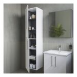 Vitra Root Flat 400mm Tall Unit High Gloss White
