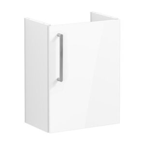 Vitra Root Flat 450mm Gloss White Compact Basin Unit