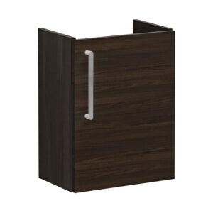 Vitra Root Flat 450mm Compact 1 Door Basin Unit Walnut