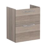 Vitra Root Flat 600mm Compact 2 Drawer Basin Unit Cordoba