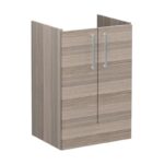 Vitra Root Flat 600mm 2 Door Floor Basin Unit Cordoba