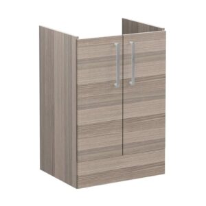 Vitra Root Flat 600mm 2 Door Floor Basin Unit Cordoba
