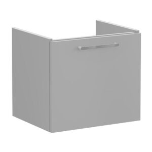 Vitra Root Flat 600mm 1 Drawer Matt Grey Basin Unit