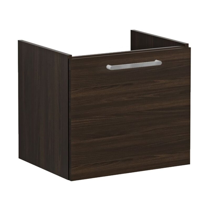 Vitra Root Flat 600mm 1 Drawer Basin Unit Walnut Vitra Root Flat 600mm 1 Drawer Basin Unit Walnut