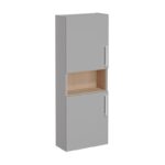 Vitra Root Flat Short Compact Tall Unit Matt Rock Grey