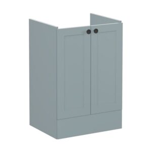 Vitra Root Classic 600mm 2 Door Floor Basin Matt Fjord Green