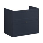 Vitra Root Classic 800mm 2 Drawer Basin Unit Matt Navy