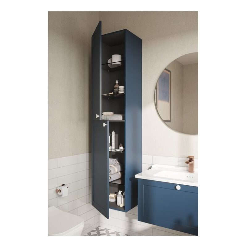 Vitra Root Classic 400mm Tall Unit Matt Navy Blue