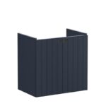 Vitra Root Groove 600mm Compact 2 Door Basin Unit Matt Navy Blue