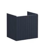 Vitra Root Groove 600mm 2 Door Basin Unit with Doors Matt Navy