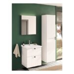 Vitra Root Groove 400mm Tall Unit Matt White