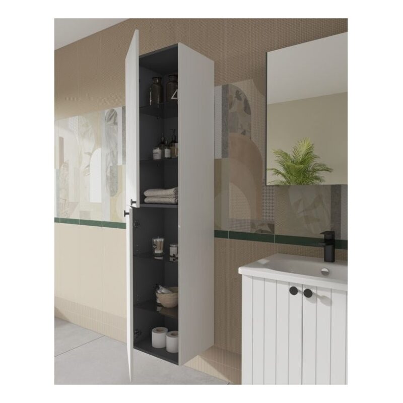 Vitra Root Groove 400mm Tall Unit Matt White