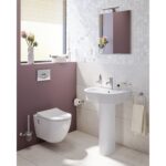 Vitra S50 / Layton Full Pedestal White