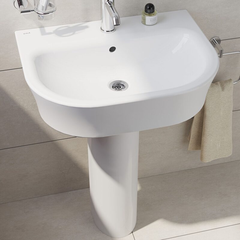Vitra S50 / Layton Full Pedestal White