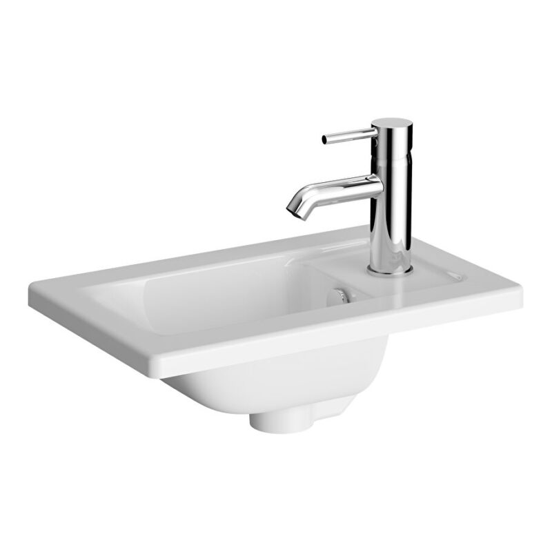 Vitra Integra 45cm Vanity Basin One Tap Hole Vitra Integra 45cm Vanity Basin One Tap Hole