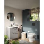 Vitra Integra Compact Short Projection 60cm Vanity Basin 1 Tap Hole
