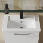 Vitra Integra Compact Short Projection 60cm Vanity Basin 1 Tap Hole