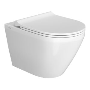 Vitra Integra Wall-Hung Rimless Toilet Pan with Hidden Fixation