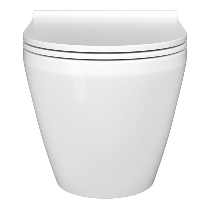 Vitra Integra Wall-Hung Rimless Toilet Pan with Hidden Fixation