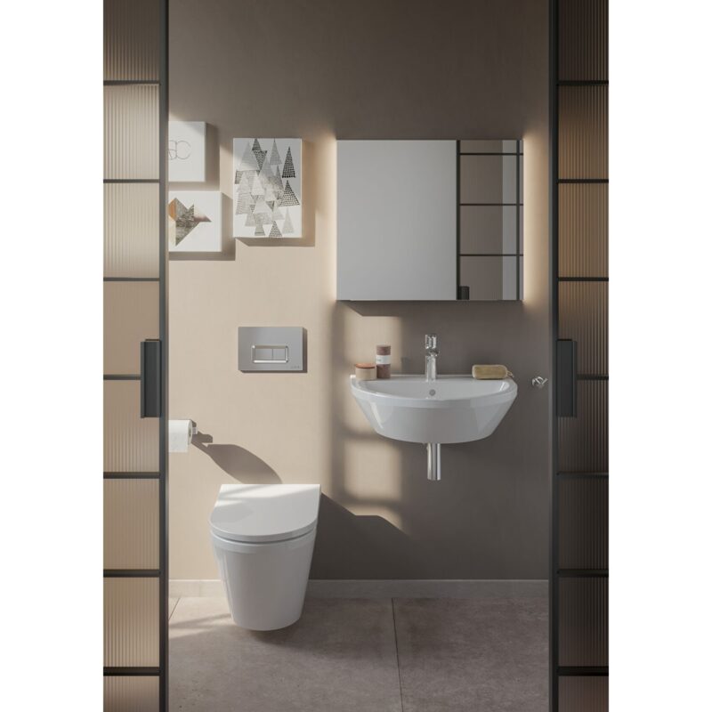Vitra Integra Wall-Hung Rimless Toilet Pan with Hidden Fixation