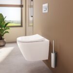 Vitra Integra Wall-Hung Rimless Toilet Pan with Hidden Fixation