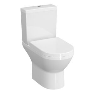 Vitra Intra Closed Coupled Open Back WC Pan Rimless