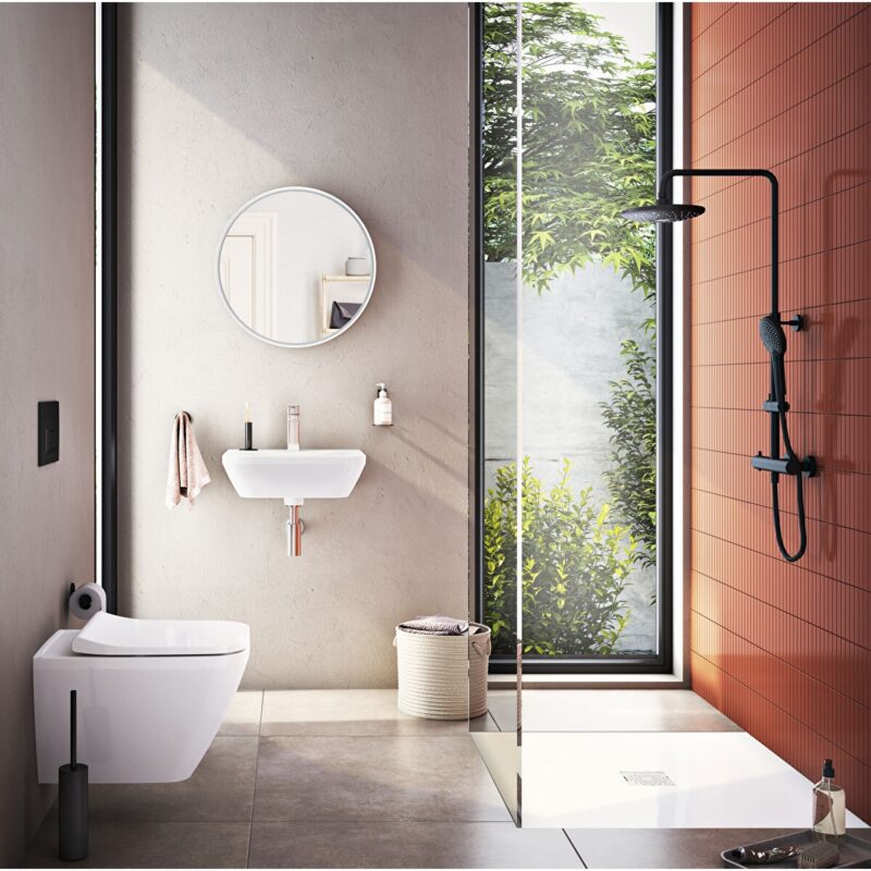 Vitra Integra Square Basin 50cm 1 Tap Hole