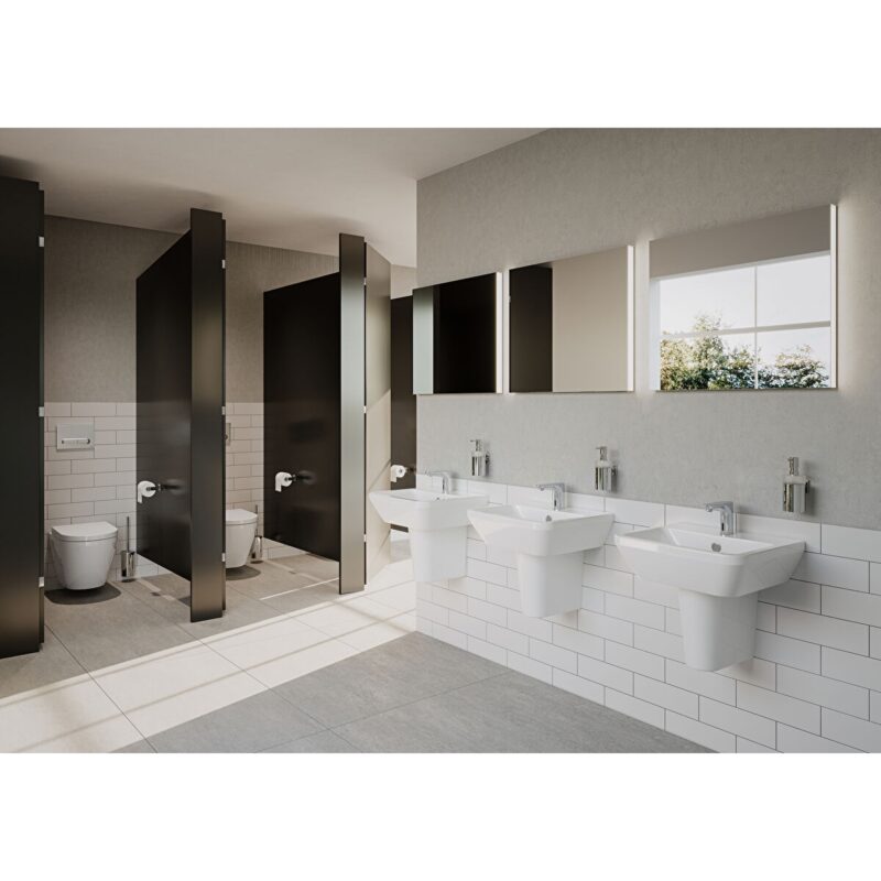 Vitra Integra Square Basin 50cm 1 Tap Hole