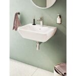 Vitra Integra Square Basin 55cm 1 Tap Hole