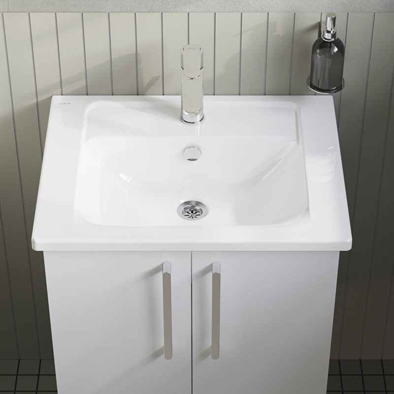 Vitra Integra Vanity Basin One Tap Hole 60cm