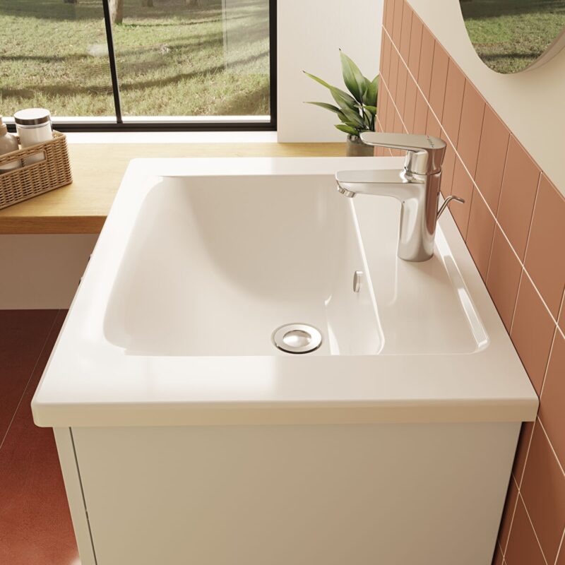 Vitra Integra Vanity Basin One Tap Hole 60cm