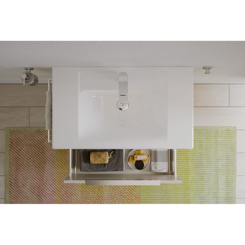 Vitra Integra Vanity Basin 1 Tap Hole 80cm
