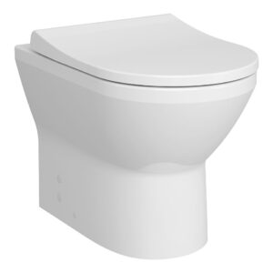 Vitra Integra Back-to-Wall Rimless Toilet Pan
