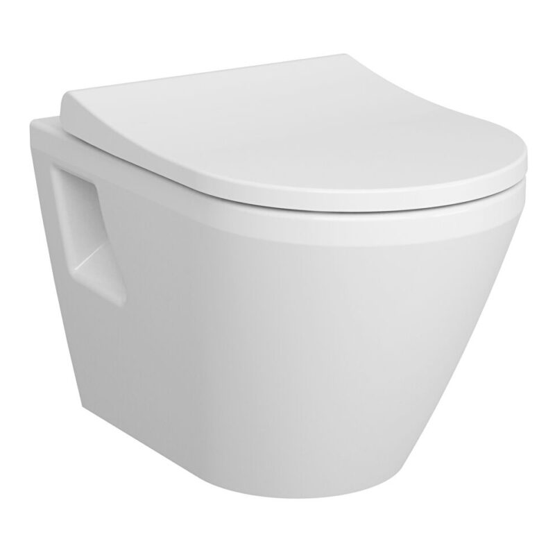 Vitra Integra Wall-Hung Rimless Toilet Pan