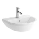 Vitra Integra Round Basin 50cm 1 Tap Hole