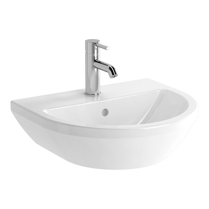 Vitra Integra Round Basin 50cm 1 Tap Hole