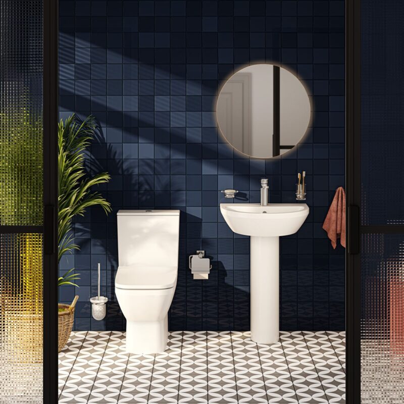 Vitra Integra Round Basin 55cm 1 Tap Hole