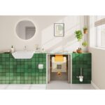 Vitra Integra Semi-Recessed Basin 55cm 1 Tap Hole