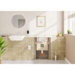 Vitra Integra Semi-Recessed Basin 55cm 1 Tap Hole