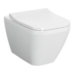 Vitra Integra Square Wall-Hung Toilet Pan, Hidden Fixation