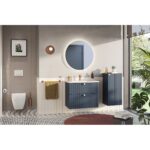 Vitra Integra Square Wall-Hung Toilet Pan, Rim-Ex, Hidden Fixation