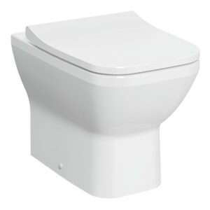 Vitra Integra Square Back-To-Wall Rimless Toilet Pan