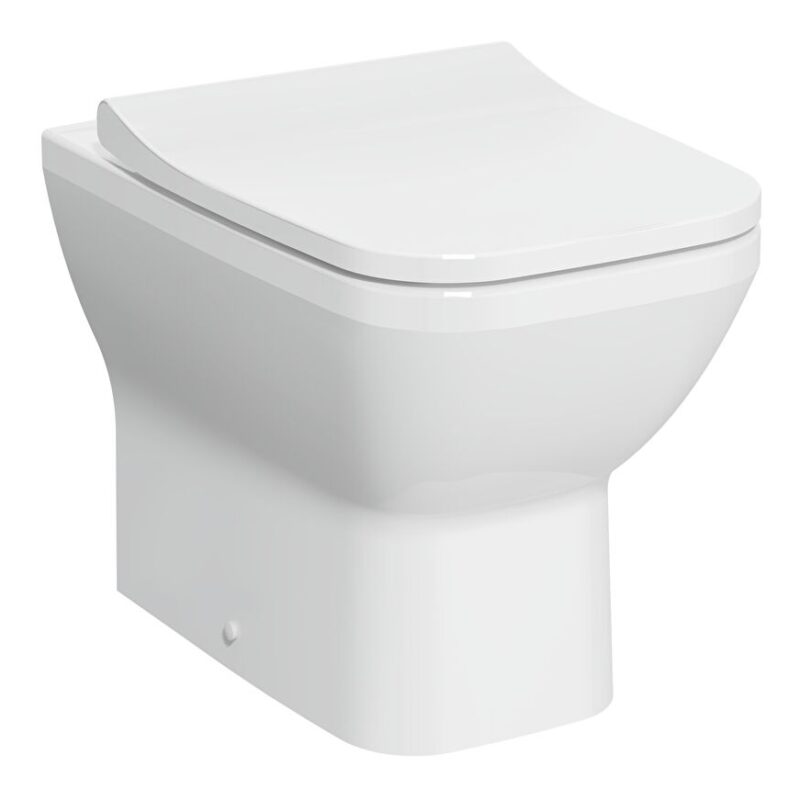 Vitra Integra Square Back-To-Wall Rimless Toilet Pan Vitra Integra Square Back-To-Wall Rimless Toilet Pan