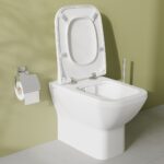 Vitra Integra Square Back-To-Wall Rimless Toilet Pan